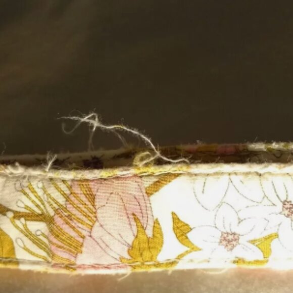 Vera Bradley Tea Garden Crossbody Bag Medium Multicolor Floral Retired Purse - Picture 8 of 10